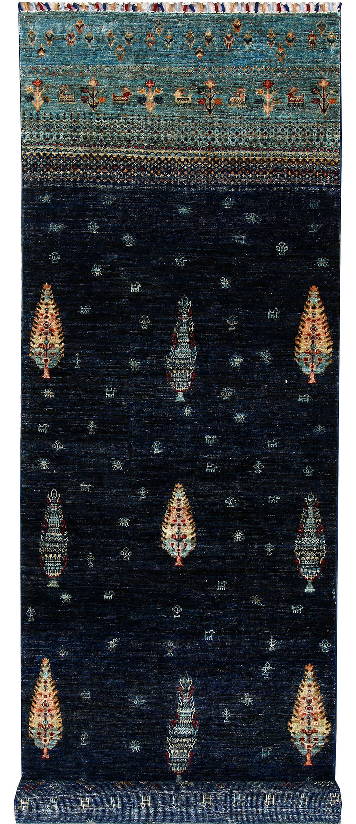 Multi Colored Kazak 2' 8 x 9' 5 - No. 61274 - ALRUG Rug Store