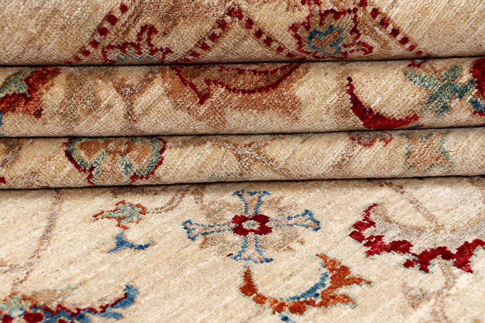 Blanched Almond Ziegler 8' 9 x 12' 2 - No. 61283 - ALRUG Rug Store