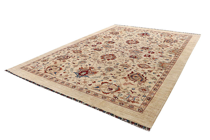 Blanched Almond Ziegler 8' 9 x 12' 2 - No. 61283 - ALRUG Rug Store