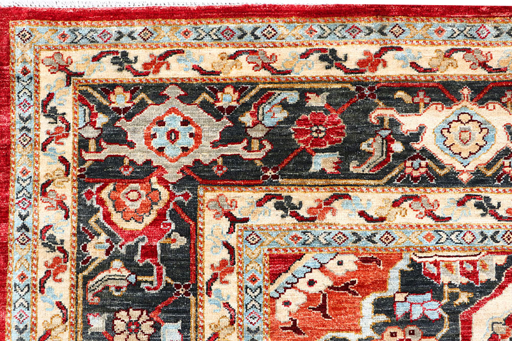 Firebrick Ziegler 9' x 11' 5 - No. 61303 - ALRUG Rug Store