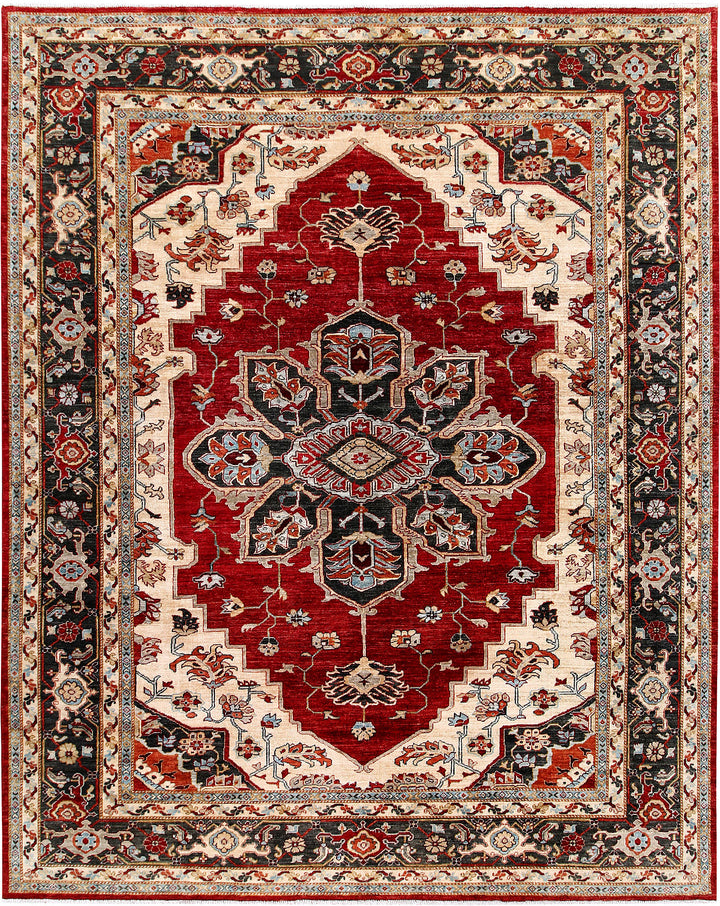 Firebrick Ziegler 9' x 11' 5 - No. 61303 - ALRUG Rug Store