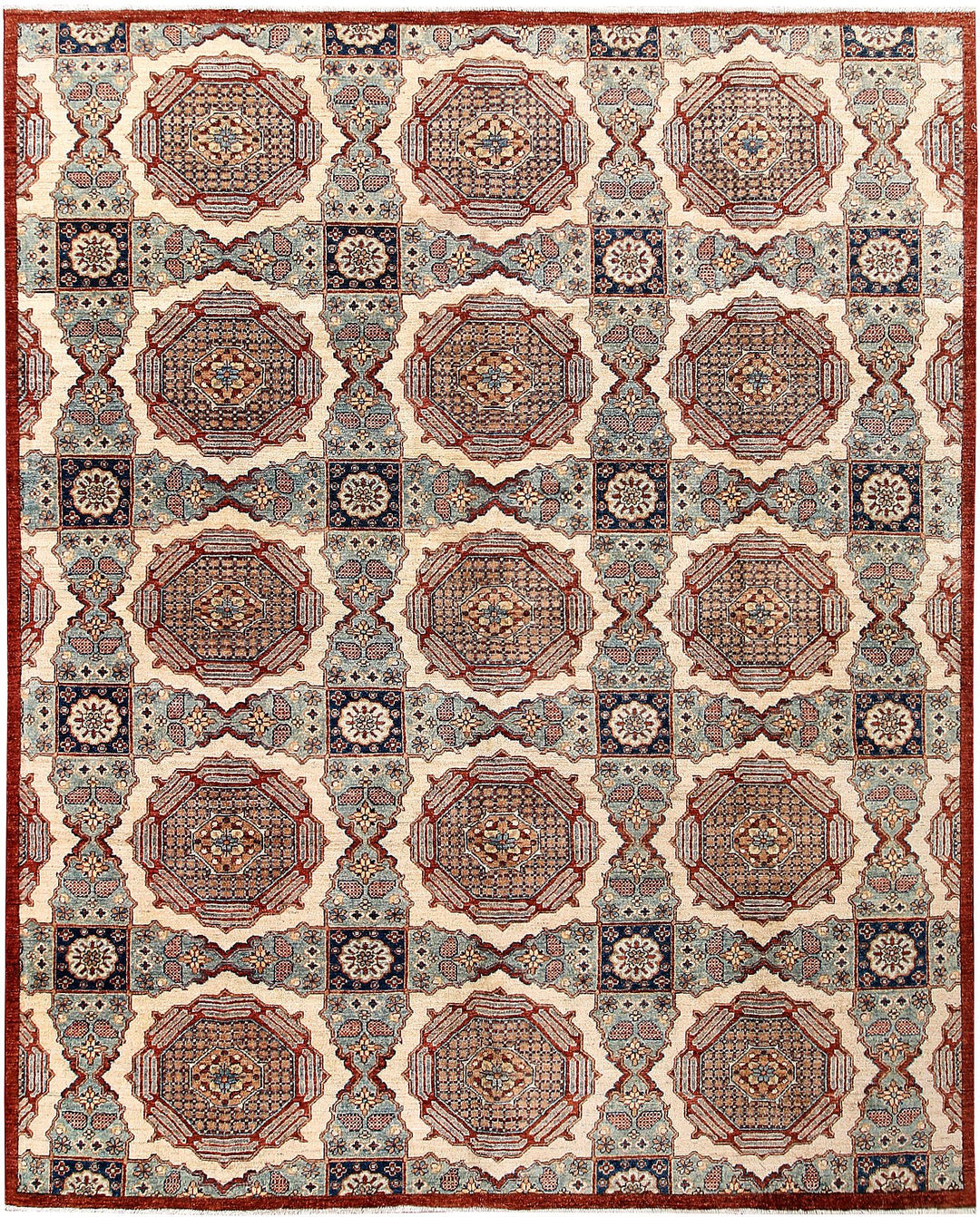Ikat 7' 11 x 9' 11 - No. 61312 - ALRUG Rug Store