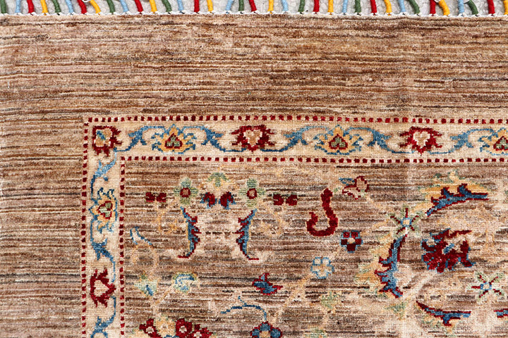 Tan Kazak 8' x 10' 1 - No. 61317 - ALRUG Rug Store