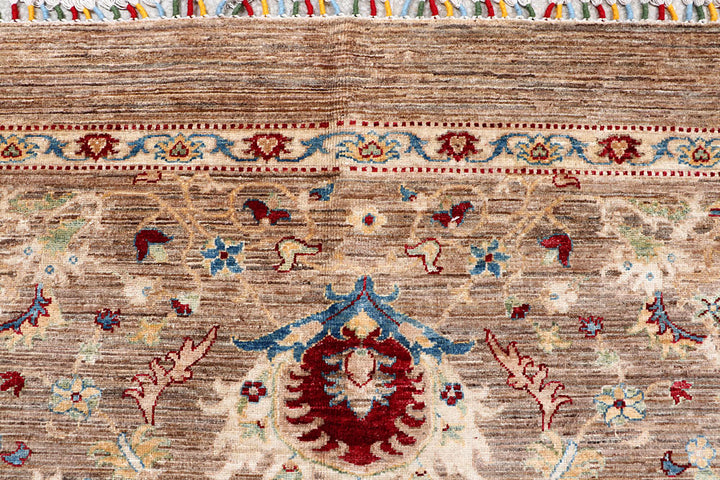 Tan Kazak 8' x 10' 1 - No. 61317 - ALRUG Rug Store