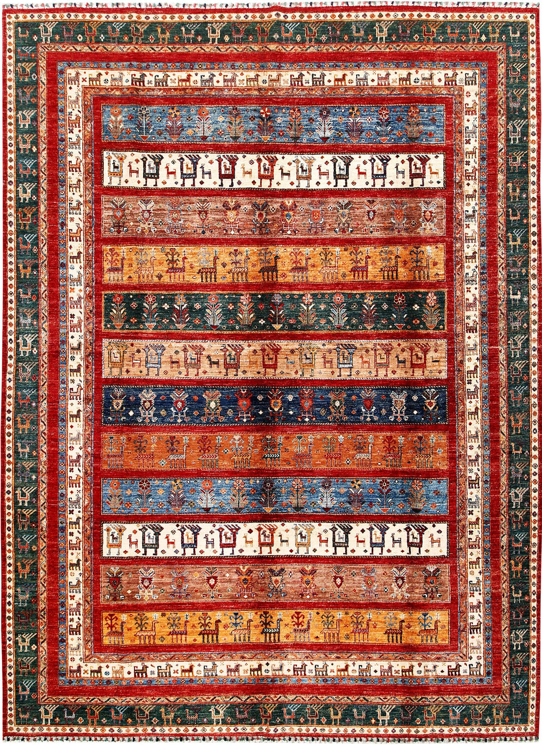 Kazak 8' 2 x 11' - No. 61327 - ALRUG Rug Store