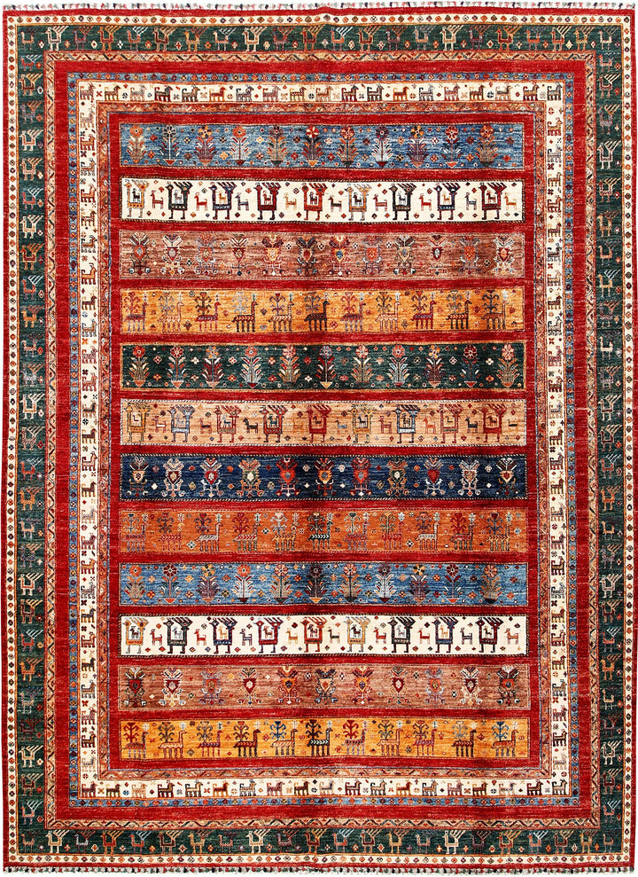 Kazak 8' 2 x 11' - No. 61327 - ALRUG Rug Store