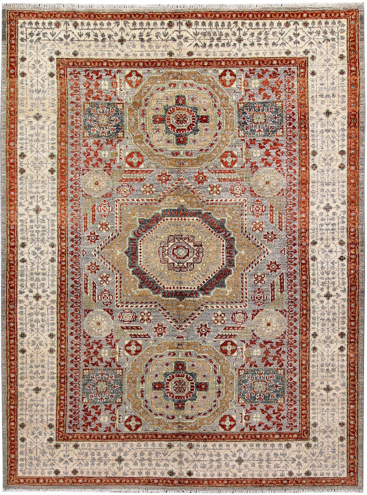 Mamluk 4' 11 x 6' 7 - No. 61345 - ALRUG Rug Store