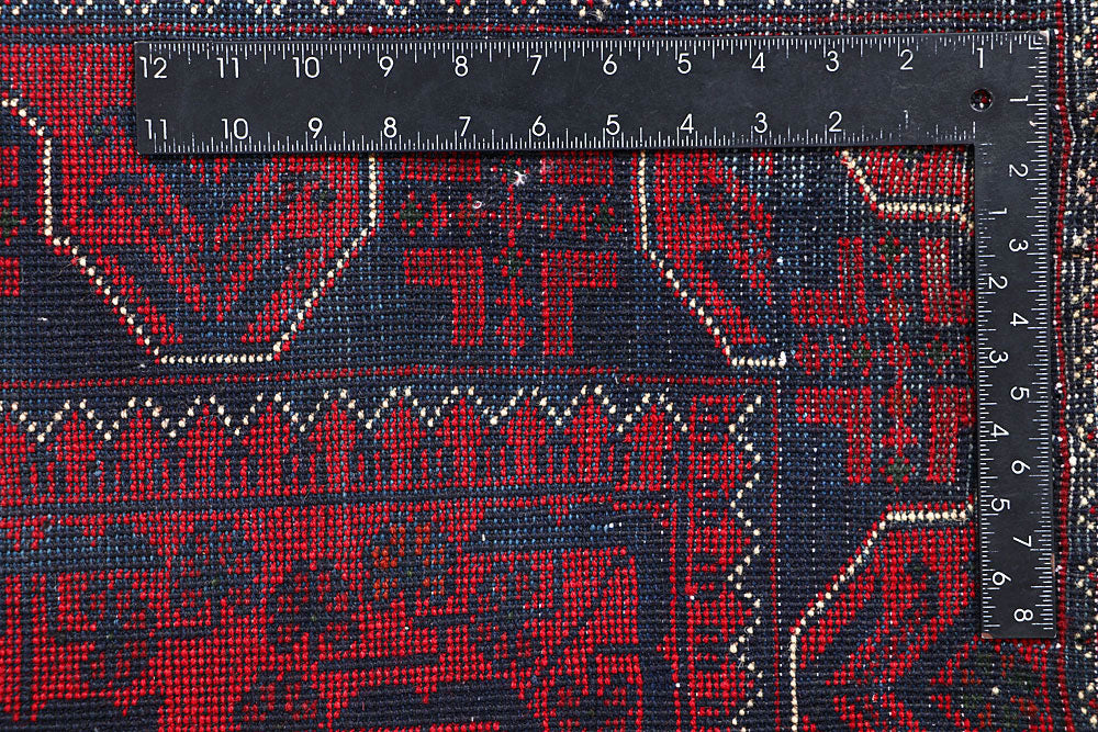 Dark Red Khal Mohammadi 4' 9 x 6' 6 - No. 61365 - ALRUG Rug Store