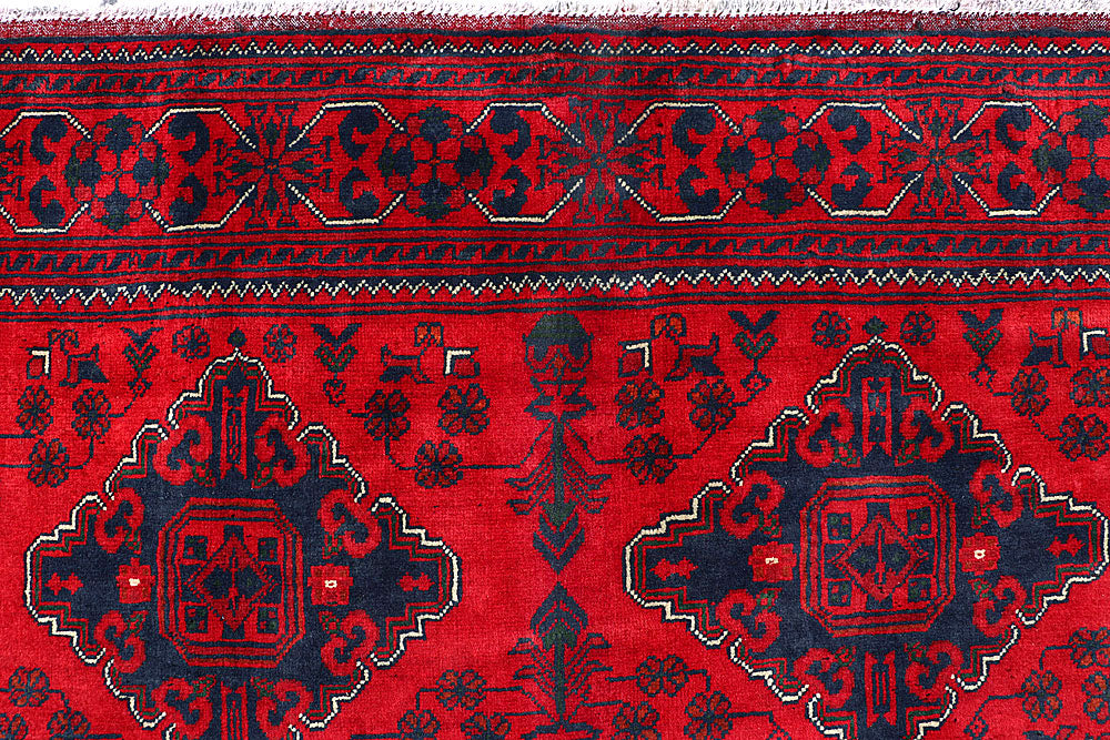 Dark Red Khal Mohammadi 4' 10 x 6' 10 - No. 61375 - ALRUG Rug Store