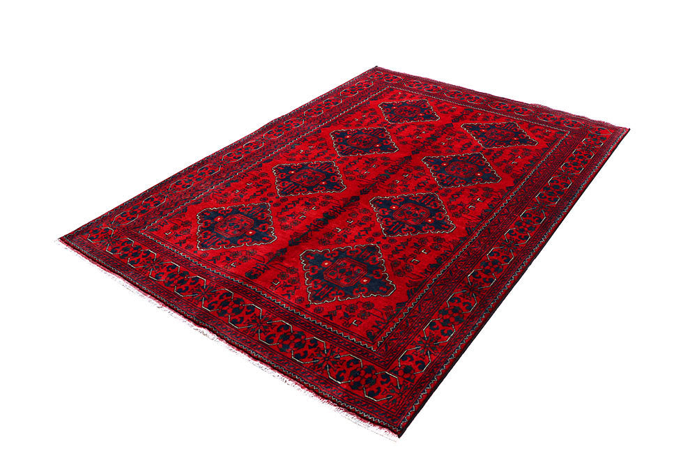 Dark Red Khal Mohammadi 4' 10 x 6' 10 - No. 61375 - ALRUG Rug Store
