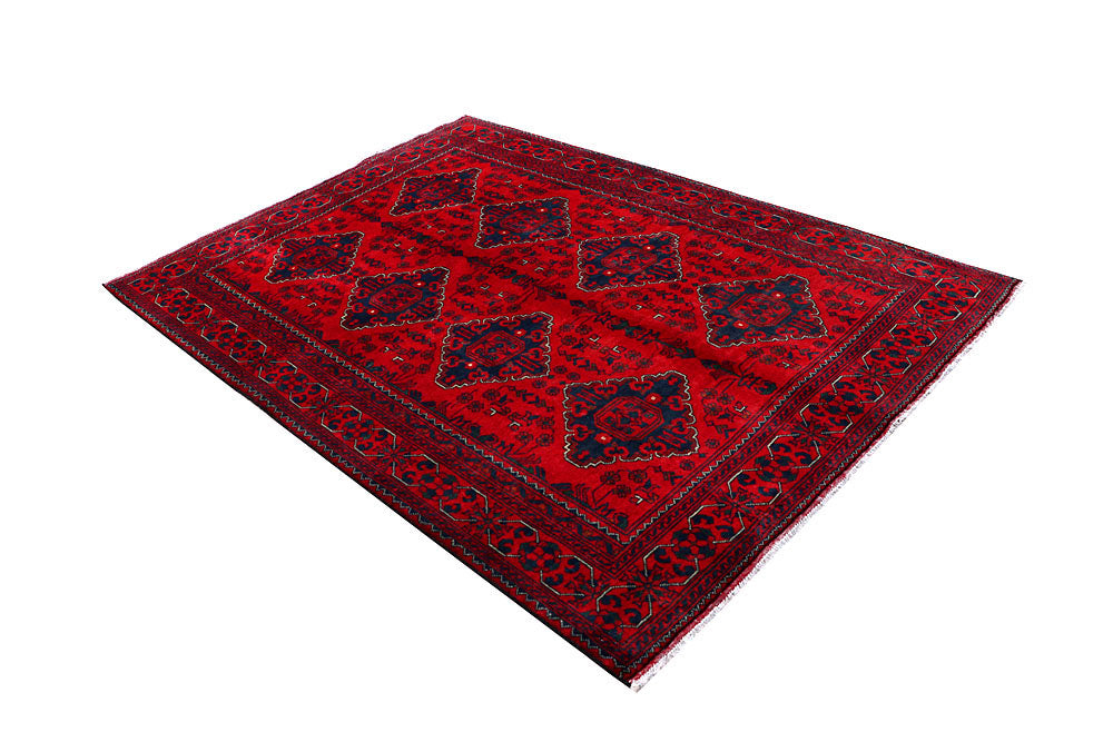 Dark Red Khal Mohammadi 4' 10 x 6' 10 - No. 61375 - ALRUG Rug Store