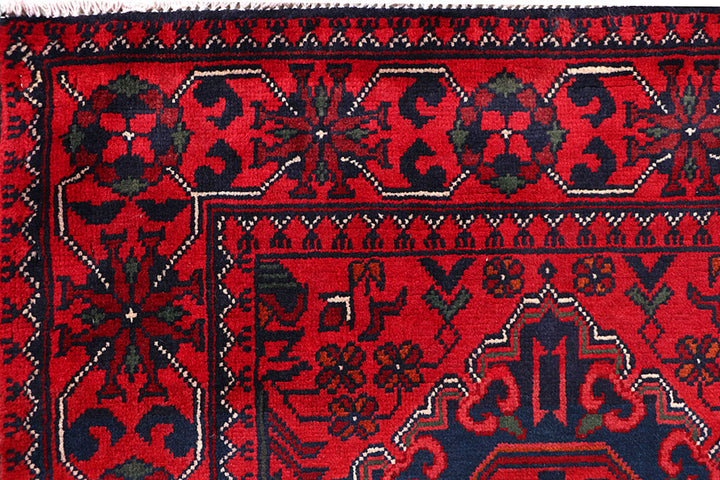 Dark Red Khal Mohammadi 2' 8 x 19' 5 - No. 61378 - ALRUG Rug Store