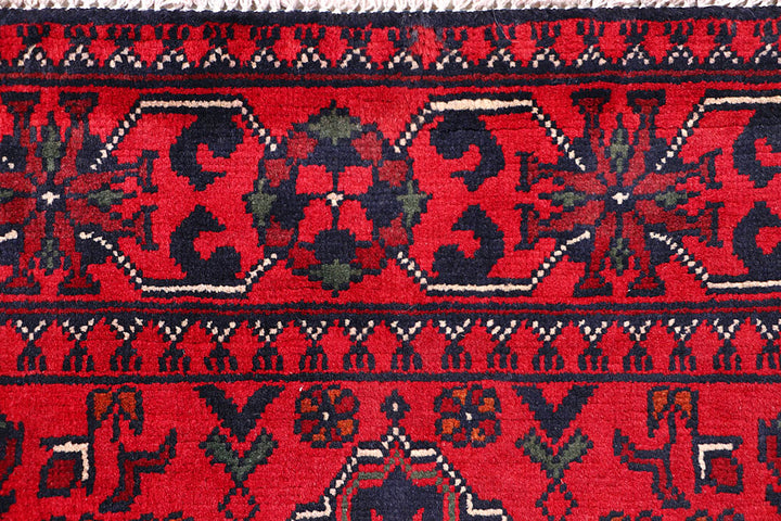 Dark Red Khal Mohammadi 2' 8 x 19' 5 - No. 61378 - ALRUG Rug Store