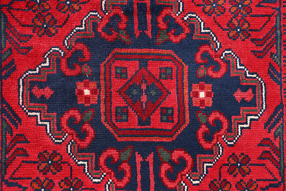 Dark Red Khal Mohammadi 2' 8 x 19' 5 - No. 61378 - ALRUG Rug Store