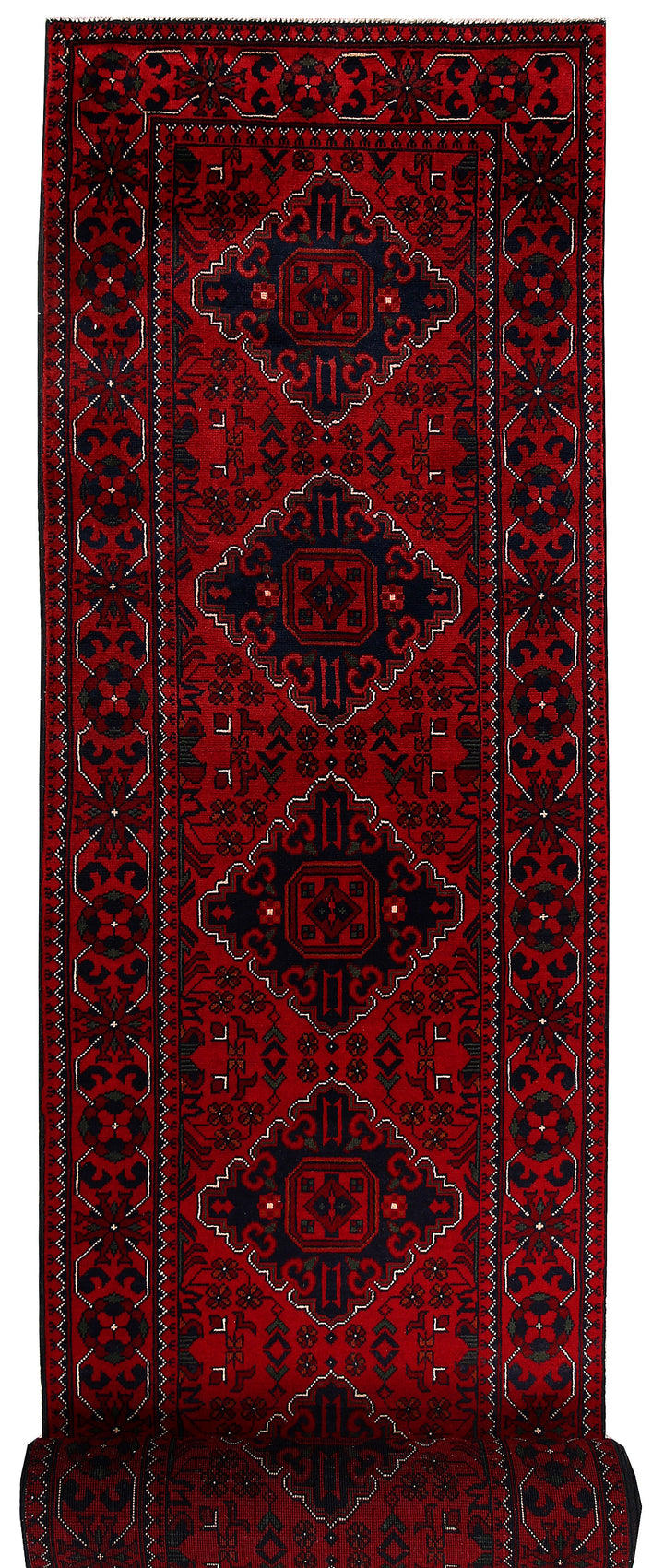 Dark Red Khal Mohammadi 2' 8 x 19' 5 - No. 61378 - ALRUG Rug Store