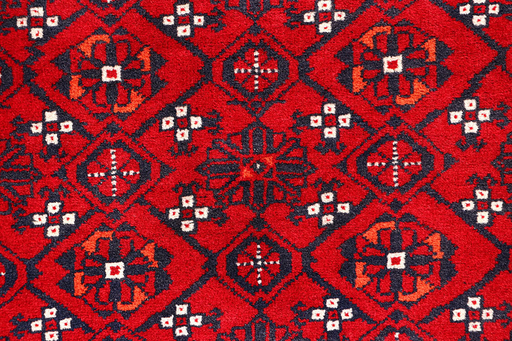 Dark Red Khal Mohammadi 2' 8 x 9' 3 - No. 61380 - ALRUG Rug Store