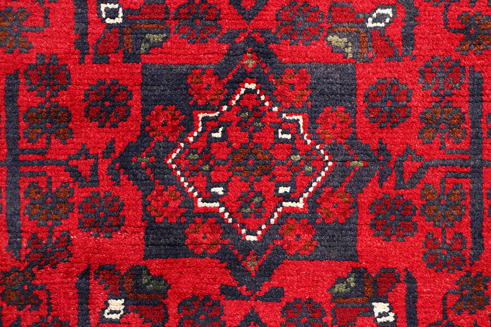 Dark Red Khal Mohammadi 2' 7 x 12' 10 - No. 61403 - ALRUG Rug Store