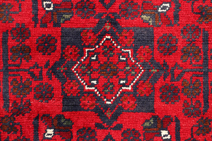 Dark Red Khal Mohammadi 2' 7 x 12' 10 - No. 61403 - ALRUG Rug Store