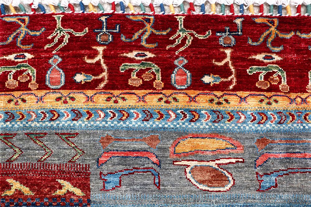 Kazak 4' x 6' 4 - No. 61404 - ALRUG Rug Store
