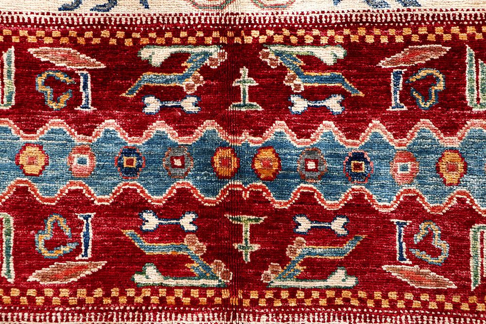 Kazak 4' x 6' 4 - No. 61404 - ALRUG Rug Store