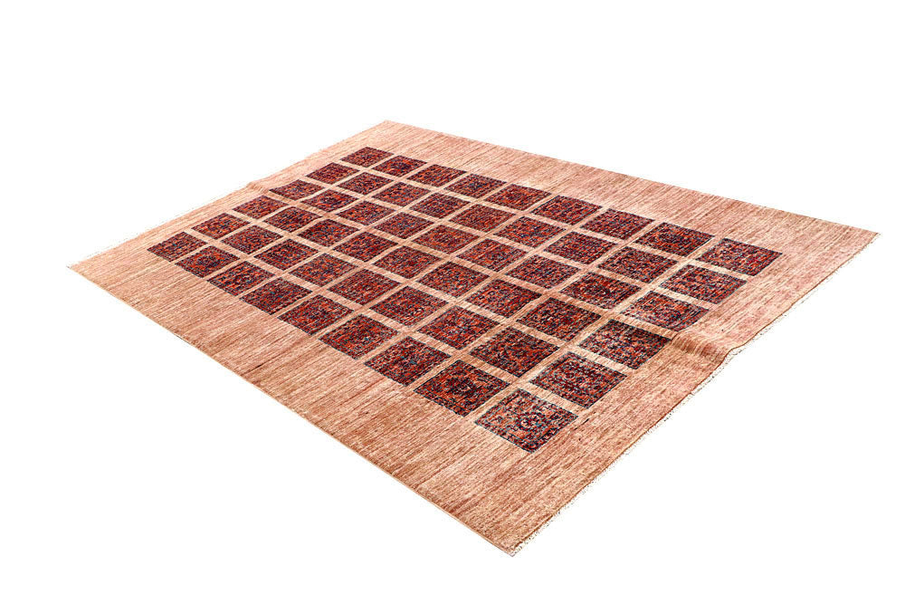 Tan Kazak 4' 11 x 7' - No. 61411 - ALRUG Rug Store