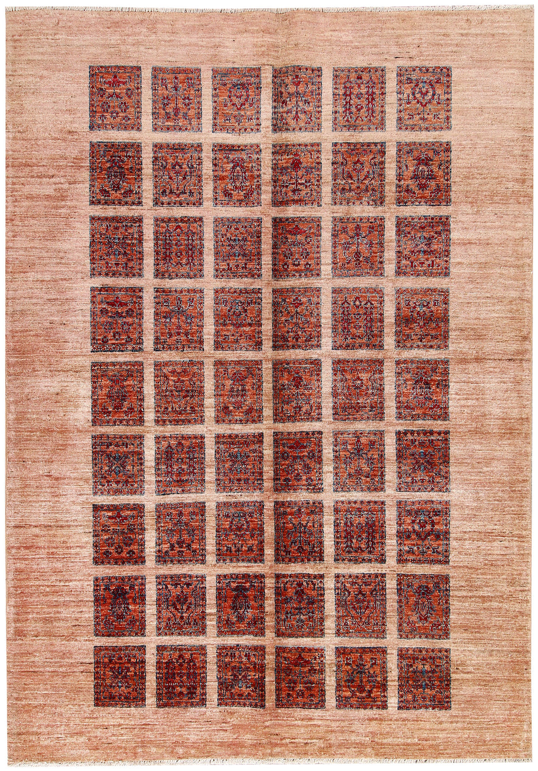 Tan Kazak 4' 11 x 7' - No. 61411 - ALRUG Rug Store