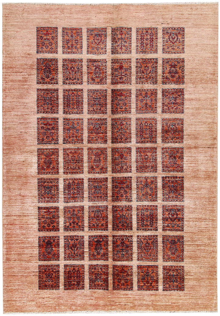 Tan Kazak 4' 11 x 7' - No. 61411 - ALRUG Rug Store