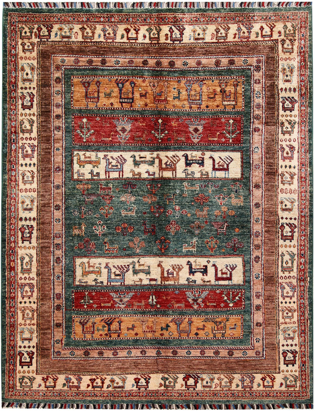 Kazak 4' 11 x 6' 5 - No. 61418 - ALRUG Rug Store