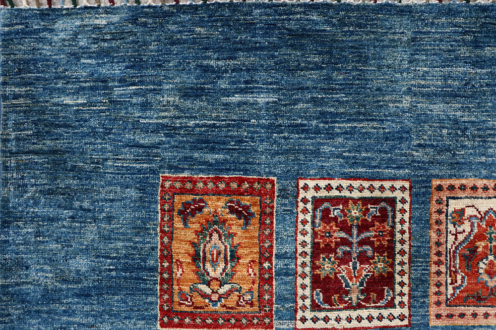 Steel Blue Kazak 6' 2 x 8' 2 - No. 61431 - ALRUG Rug Store
