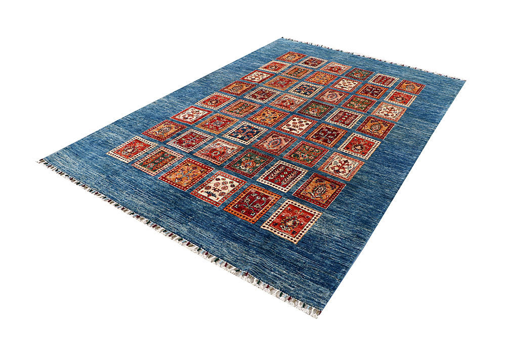 Steel Blue Kazak 6' 2 x 8' 2 - No. 61431 - ALRUG Rug Store