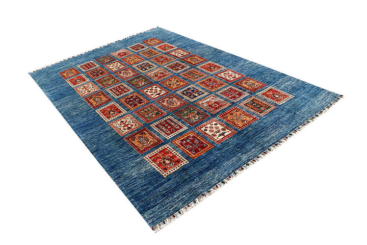 Steel Blue Kazak 6' 2 x 8' 2 - No. 61431 - ALRUG Rug Store