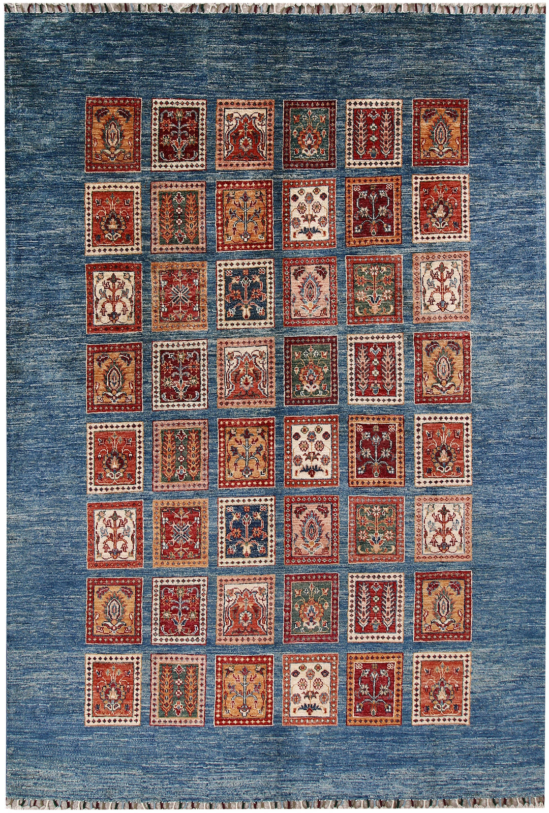 Steel Blue Kazak 6' 2 x 8' 2 - No. 61431 - ALRUG Rug Store