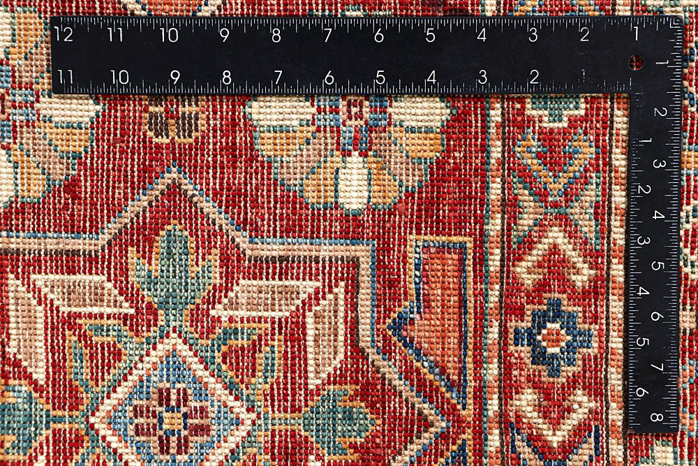 Firebrick Kazak 4' 1 x 6' - No. 61432 - ALRUG Rug Store