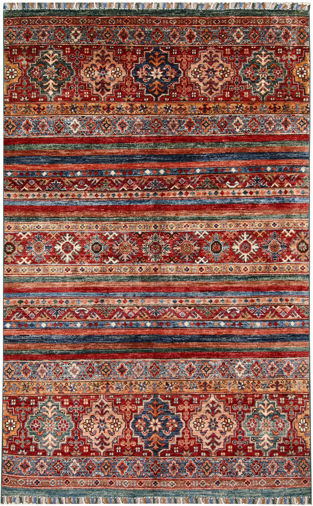 Kazak 4' x 6' 2 - No. 61440 - ALRUG Rug Store