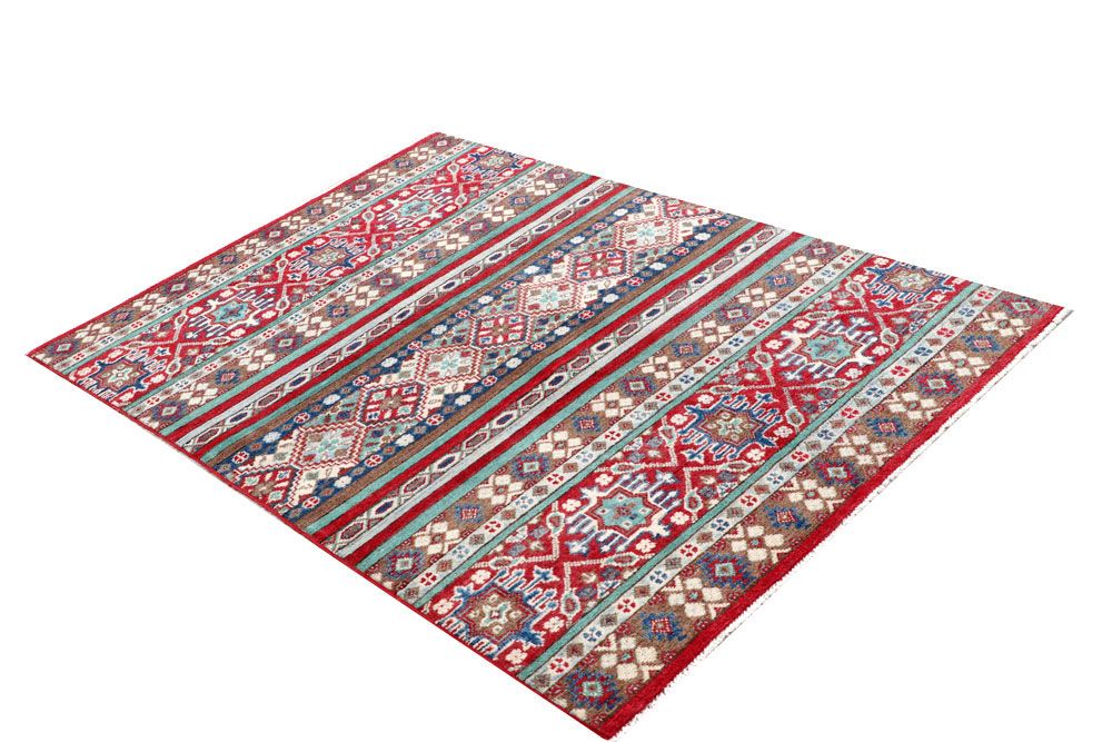 Kazak 4' x 5' 10 - No. 61444 - ALRUG Rug Store