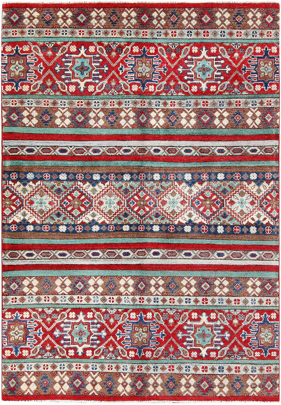 Kazak 4' x 5' 10 - No. 61444 - ALRUG Rug Store