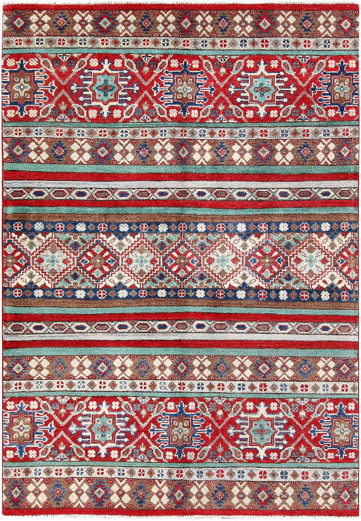 Kazak 4' x 5' 10 - No. 61444 - ALRUG Rug Store