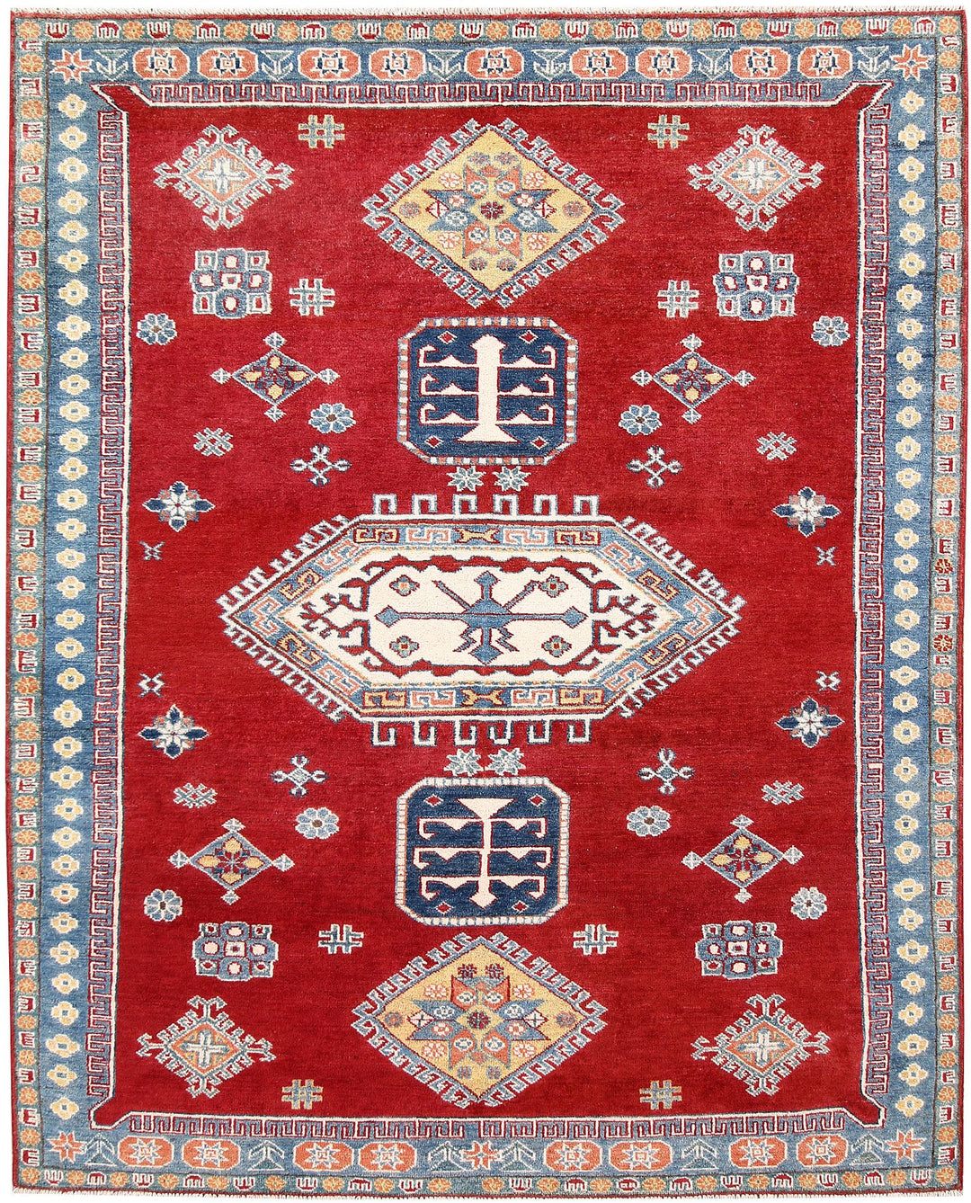 Kazak 5' 7 x 7' - No. 61446 - ALRUG Rug Store