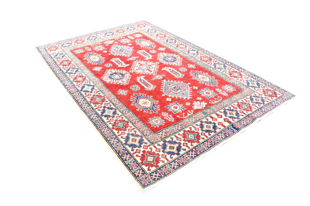 Firebrick Kazak 5' 10 x 8' 9 - No. 61459 - ALRUG Rug Store
