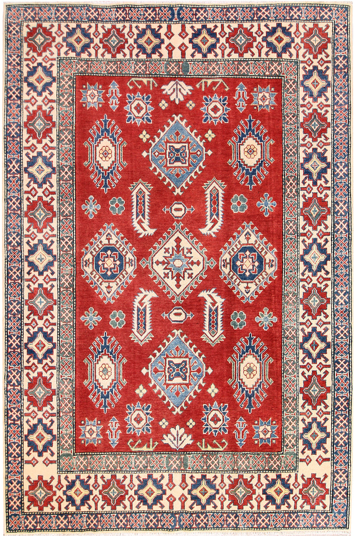 Firebrick Kazak 5' 10 x 8' 9 - No. 61459 - ALRUG Rug Store