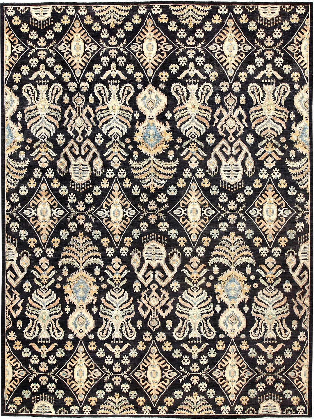 Ikat 9' 11 x 13' 3 - No. 61466 - ALRUG Rug Store