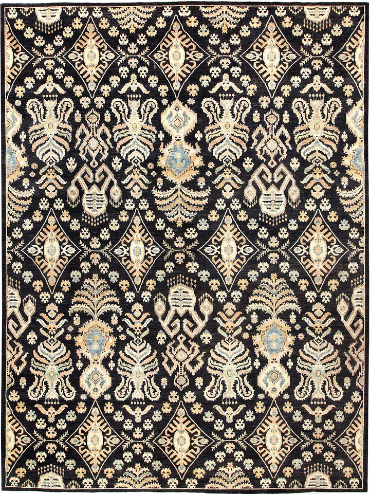 Ikat 9' 11 x 13' 3 - No. 61466 - ALRUG Rug Store
