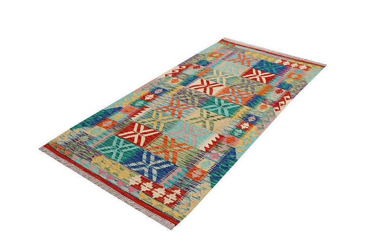 Kilim 3' 3 x 6' 8 - No. 61472 - ALRUG Rug Store
