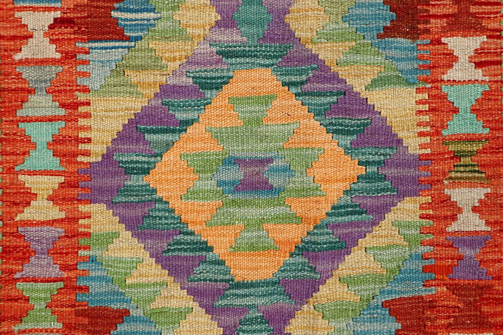 Kilim 3' 6 x 6' 2 - No. 61473 - ALRUG Rug Store