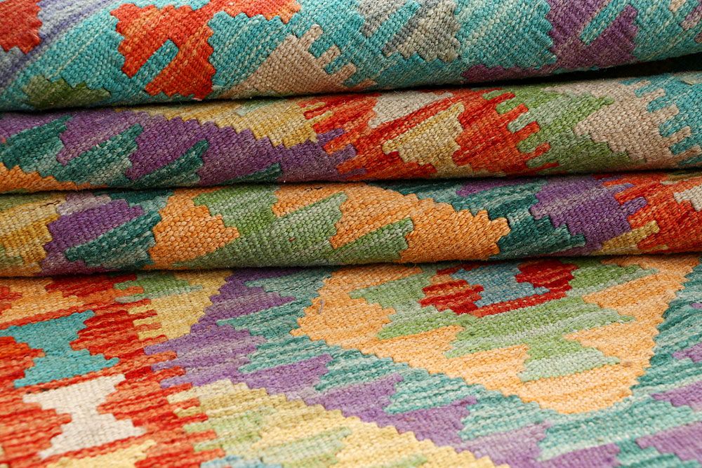 Kilim 3' 6 x 6' 2 - No. 61473 - ALRUG Rug Store