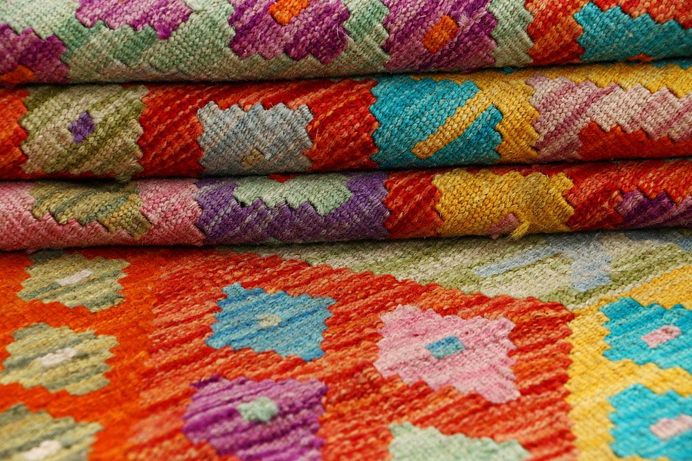 Kilim 4' 2 x 6' - No. 61474 - ALRUG Rug Store