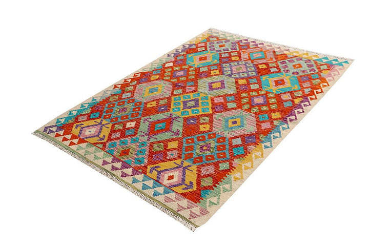 Kilim 4' 2 x 6' - No. 61474 - ALRUG Rug Store