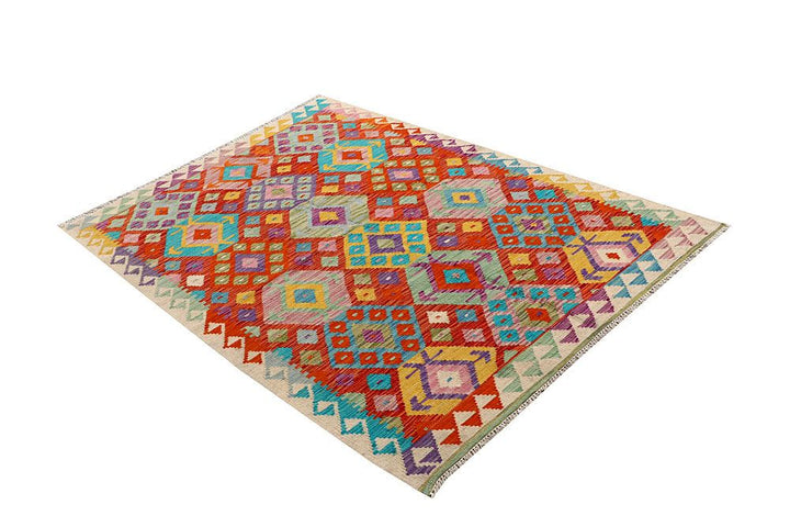 Kilim 4' 2 x 6' - No. 61474 - ALRUG Rug Store
