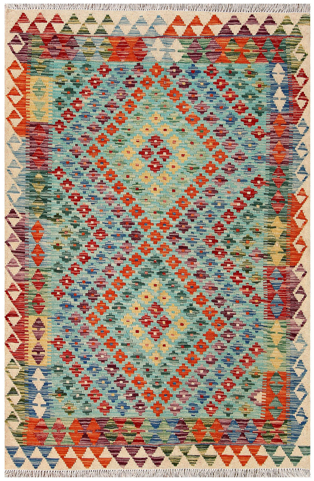 Kilim 3' 10 x 5' 8 - No. 61476 - ALRUG Rug Store