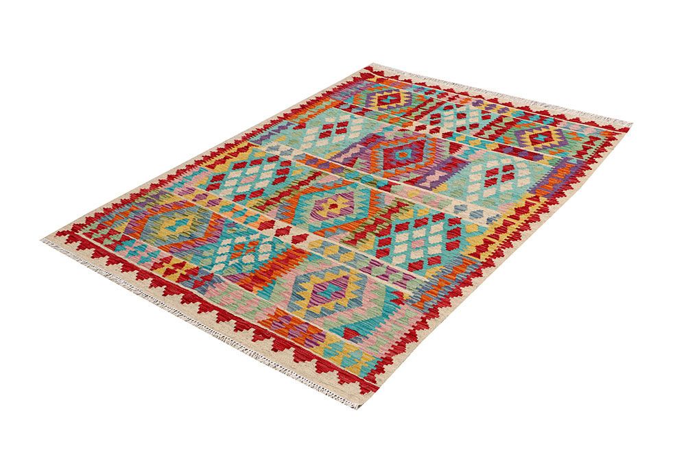 Kilim 4' 2 x 5' 7 - No. 61477 - ALRUG Rug Store